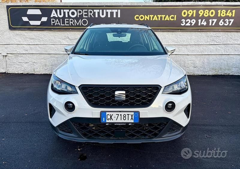 Brugt Seat Arona FR 95 HK (69 kW) 2023 Hvid SUV