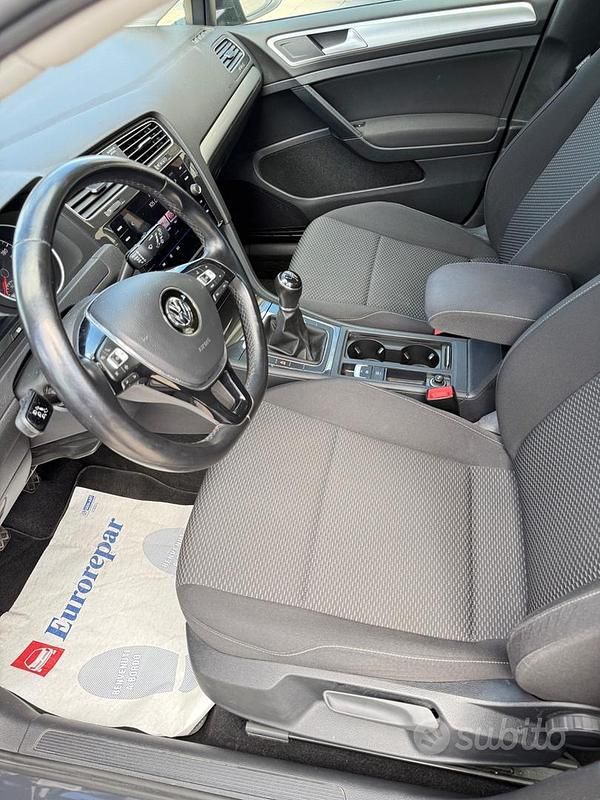 Usata VW Golf VII 115 CV (84 kW) 2019 Grigio Berlina