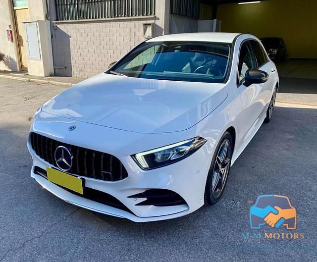 Usata Mercedes A180 Premium 2019 Bianco