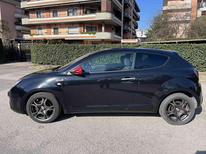 Usata Alfa Romeo MiTo Quadrifoglio Verde 84 CV (61 kW) 2015 Nero Utilitaria