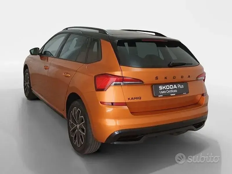 Usata Skoda Kamiq Monte Carlo 110 CV (80 kW) 2023 Arancione SUV