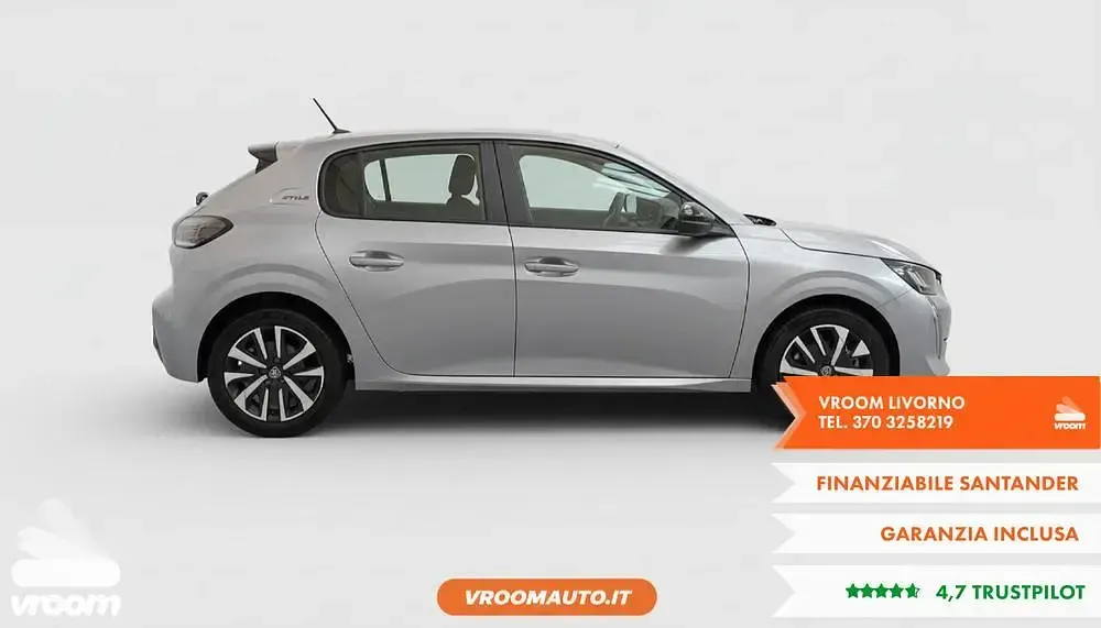 Usata Peugeot 208 100 CV (73 kW) 2025 Grigio Utilitaria