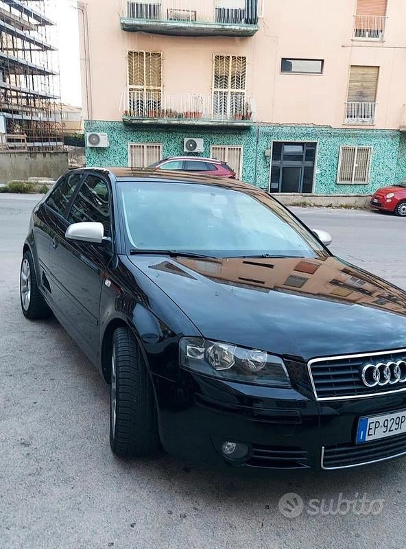 Usata Audi A3 140 CV (102 kW) 2003 Nero Utilitaria