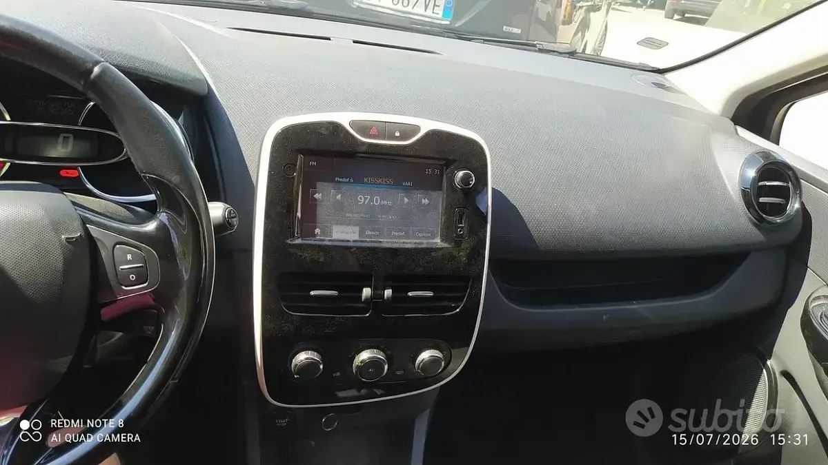 Usata Renault Clio 75 CV (55 kW) 2015 Nero Utilitaria