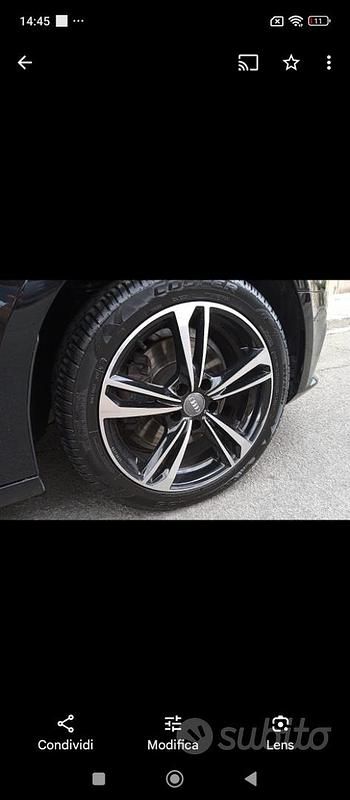 Usata Audi A4 150 CV (110 kW) 2017 Nero Station wagon
