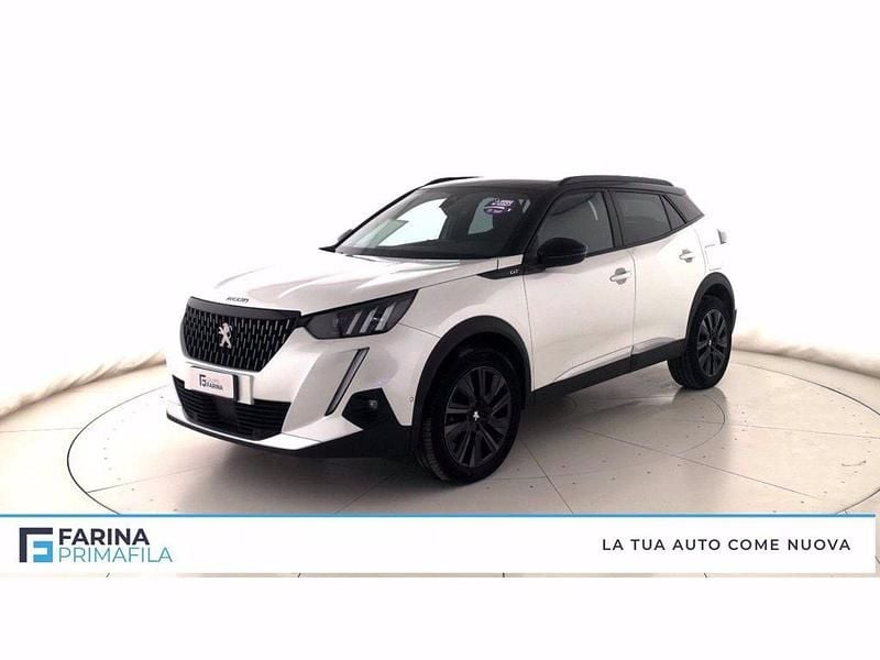 Bianco tetto nero Usata 2022 Peugeot 2008 GT SUV | 19.400 € (Buon prezzo) - Immagine 1/4