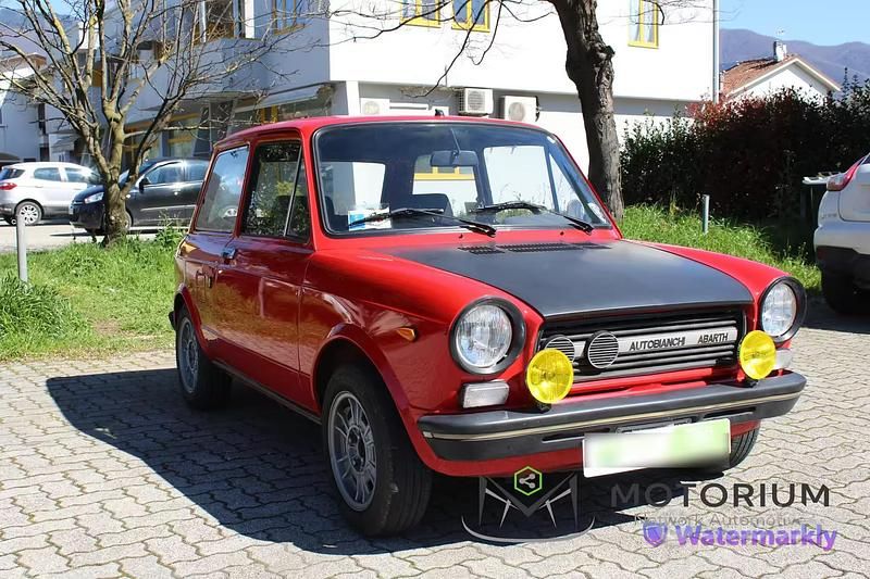 Usata Autobianchi A112 1970 Rosso Utilitaria