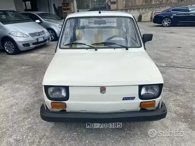 Usata Fiat 126 1987 Bianco Utilitaria