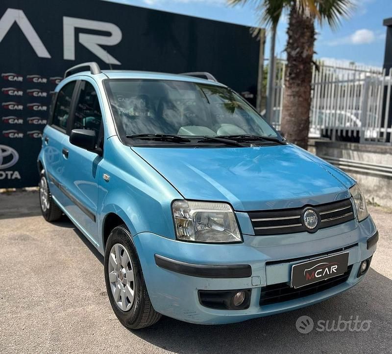 Usata Fiat Panda 60 CV (44 kW) 2005 Blu Utilitaria