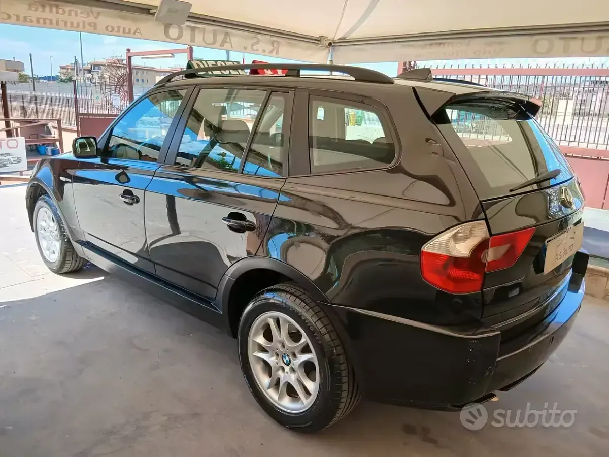 Usata BMW X3 150 CV (110 kW) 2005 Nero SUV