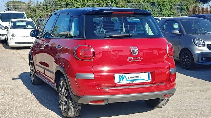 Usata Fiat 500L Cross 90 CV (66 kW) 2018 Rosso Monovolume