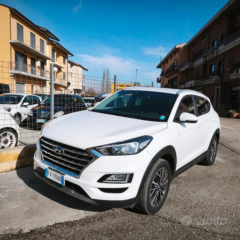 Usata Hyundai Tucson 136 CV (100 kW) 2019 Bianco SUV