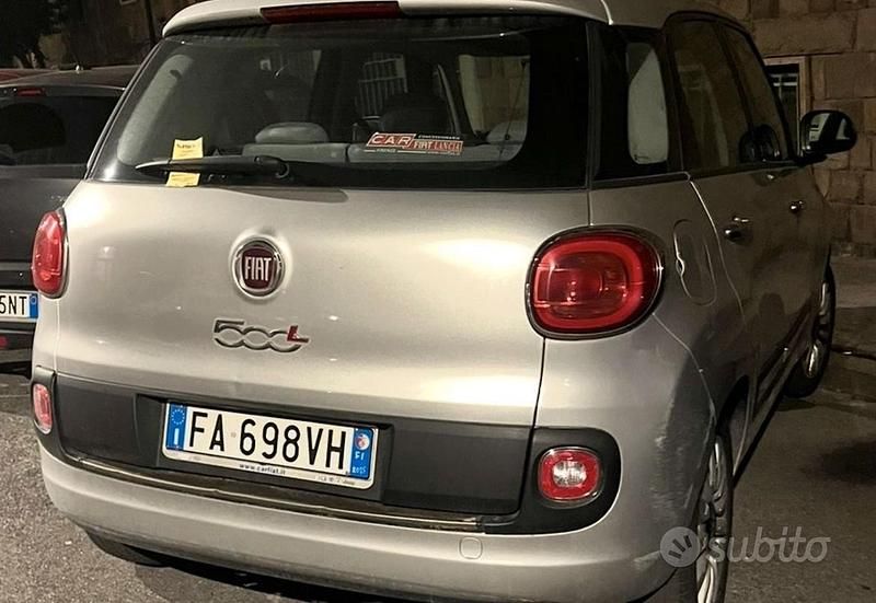 Usata Fiat 500L 95 CV (69 kW) 2015 Grigio Monovolume