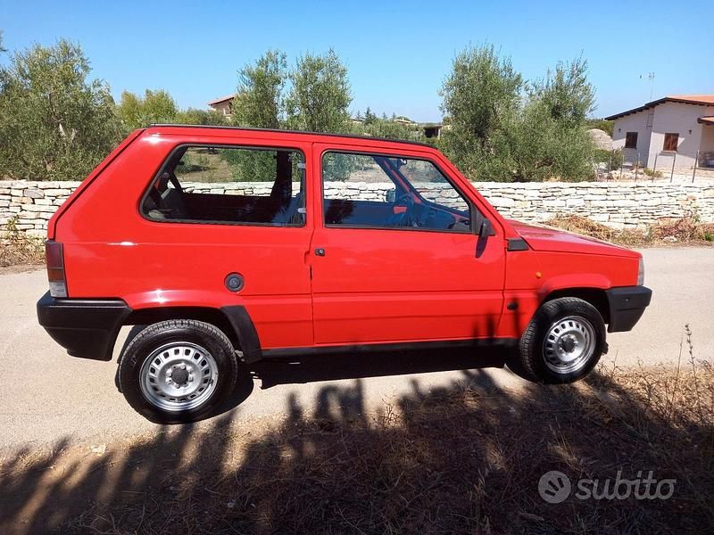 Usata Fiat Panda 34 CV (25 kW) 1991 Rosso Utilitaria