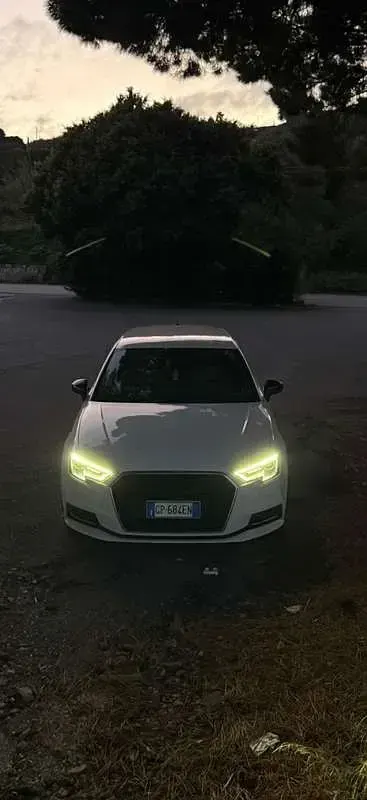 Usata Audi A3 Ambiente 116 CV (85 kW) 2020 Bianco Berlina