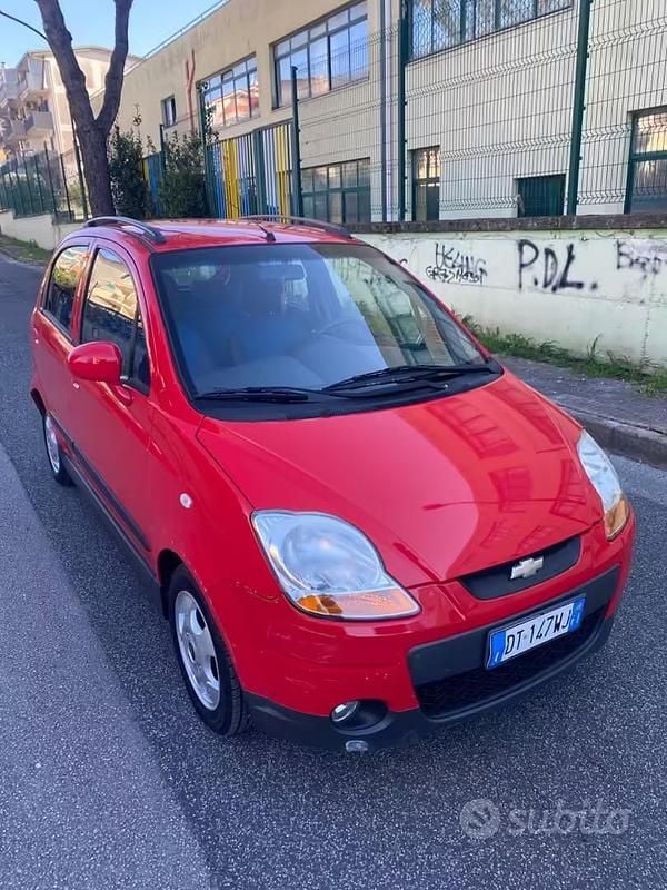Usata Chevrolet Matiz 66 CV (48 kW) 2009 Rosso Utilitaria