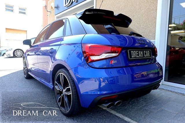 Usata Audi S1 Ambiente 231 CV (169 kW) 2016 Blu metallizzato Utilitaria