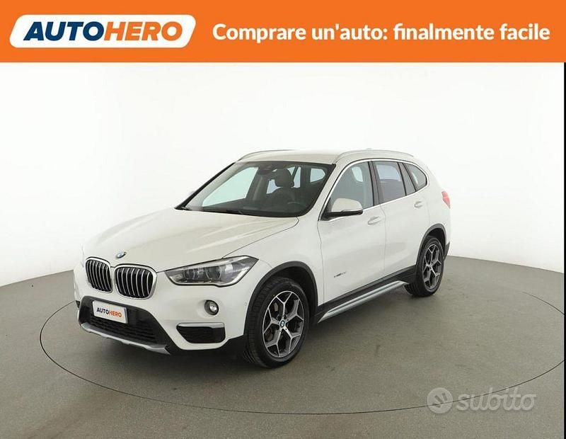 Usata BMW X1 xLine 150 CV (110 kW) 2017 Bianco SUV