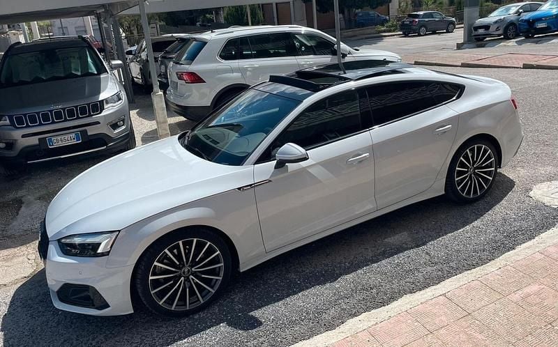 Usata Audi A5 S-Line 203 CV (149 kW) 2023 Bianco Coupé
