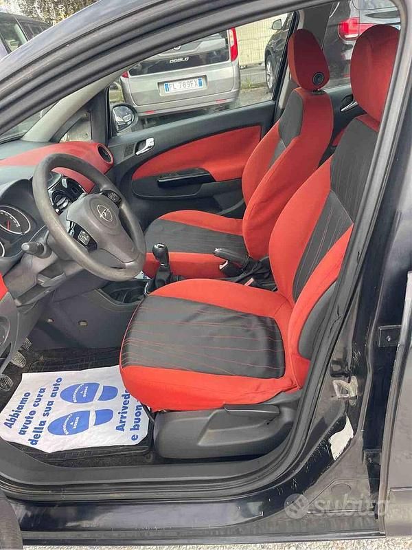 Usado Opel Corsa Enjoy 75 HP (55 kW) 2007 Preto Citadino