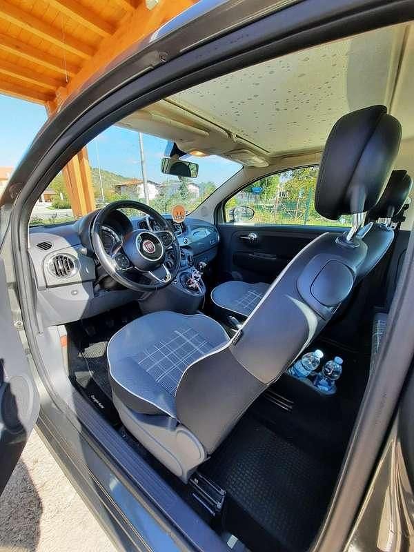 Usata Fiat 500 Lounge 69 CV (50 kW) 2016 Grigio Utilitaria