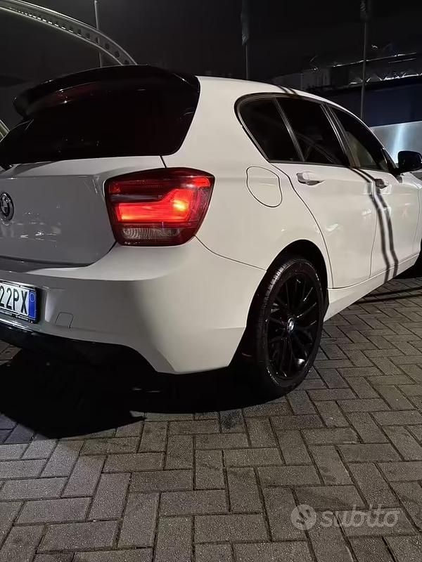 Usata BMW 116 M Sport 2014 Bianco Utilitaria