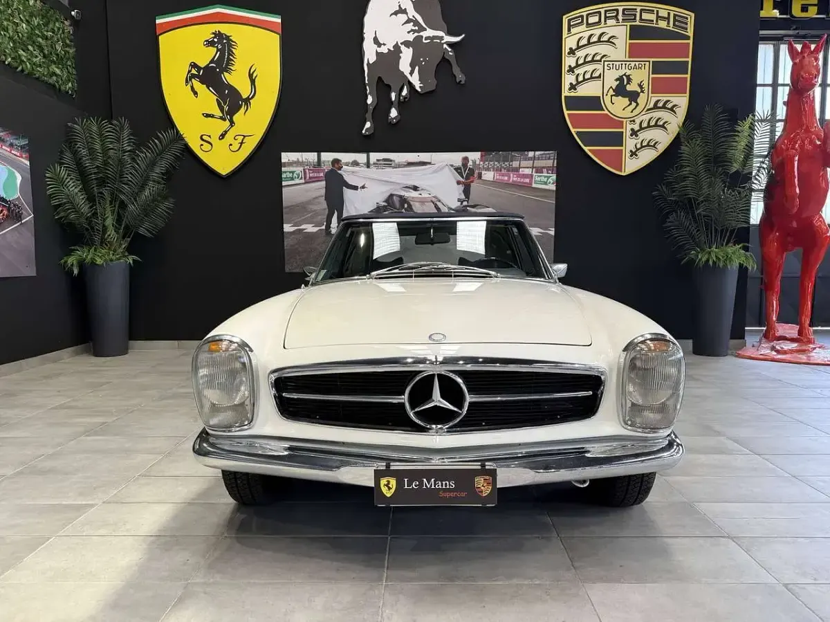 Usata Mercedes SL280 170 CV (125 kW) 1969 Bianco Cabrio