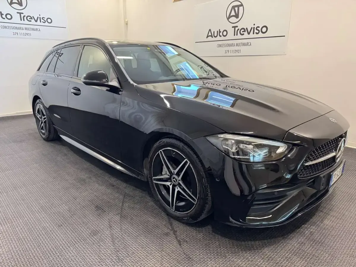 Usata Mercedes C220 Premium Plus 197 CV (144 kW) 2023 Nero Station wagon