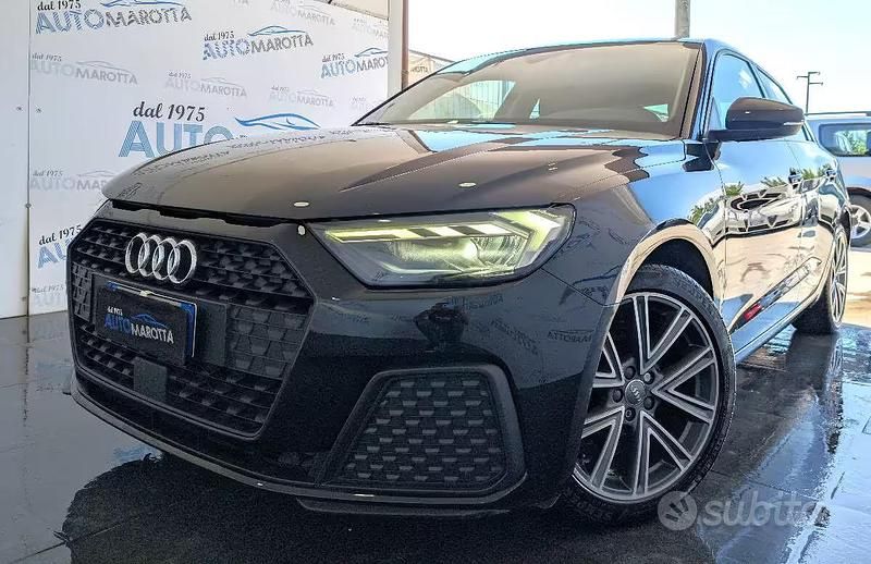 Usata Audi A1 Sportback Ambiente 110 CV (80 kW) 2021 Nero Utilitaria