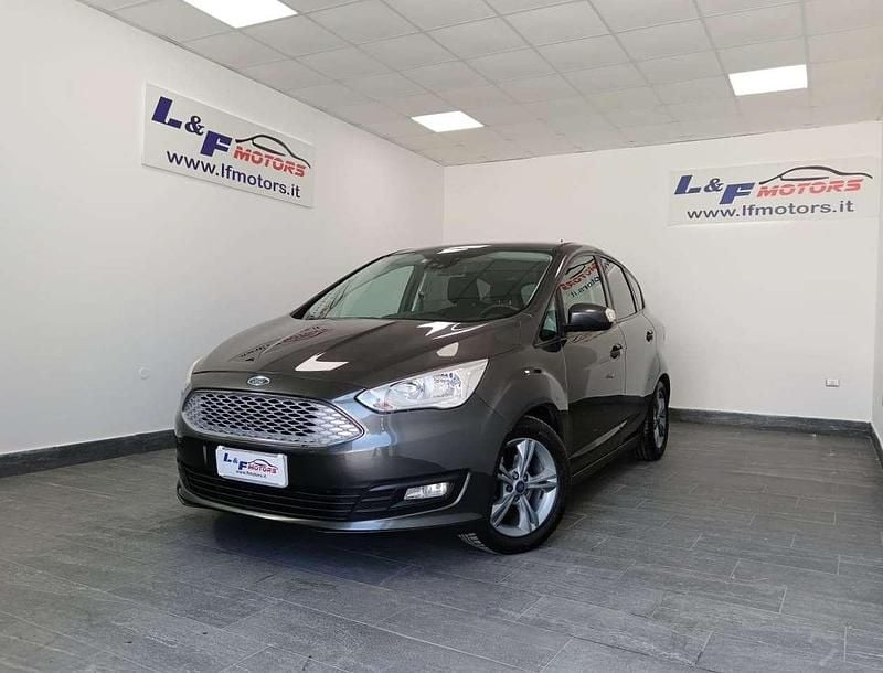 Grigio Usata 2018 Ford C-MAX Titanium Monovolume | 11.990 € (Buon prezzo) - Immagine 1/4