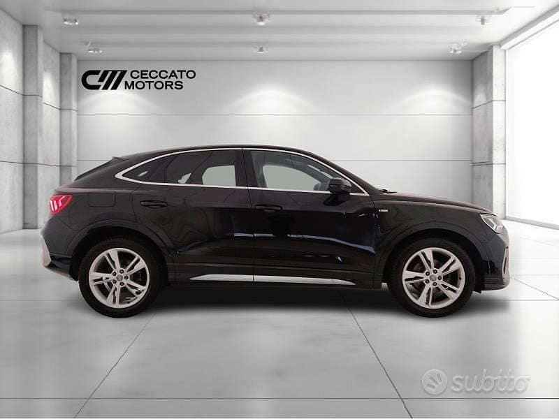 Usata Audi Q3 Sportback S-Line 150 CV (110 kW) 2019 Nero SUV