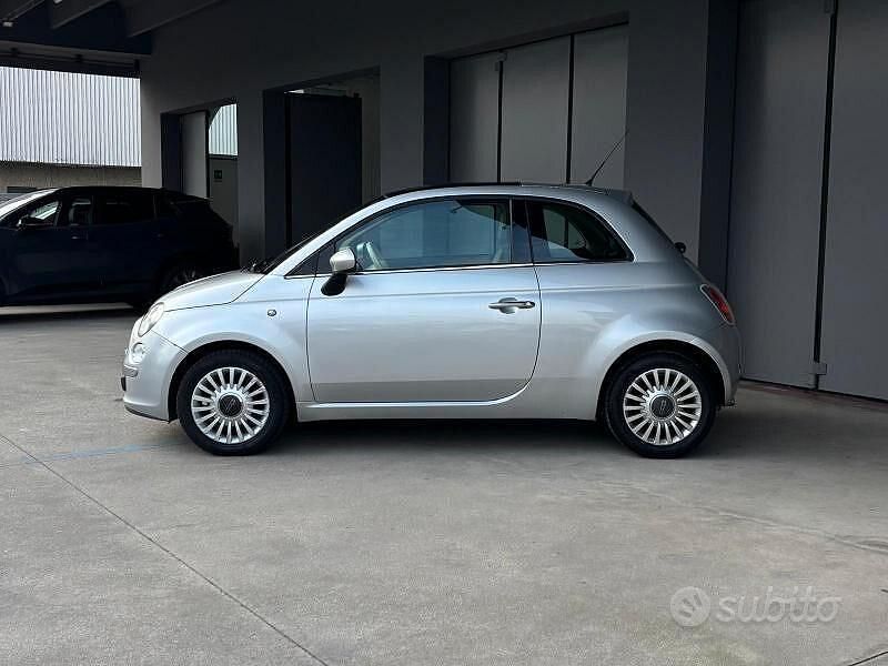 Usata Fiat 500 Lounge 75 CV (55 kW) 2007 Grigio Utilitaria