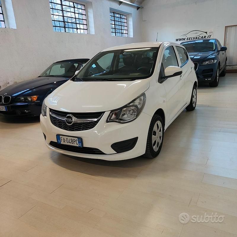 Bianco Usata 2015 Opel Karl Due volumi | 6700 € (Buon prezzo) - Immagine 1/1