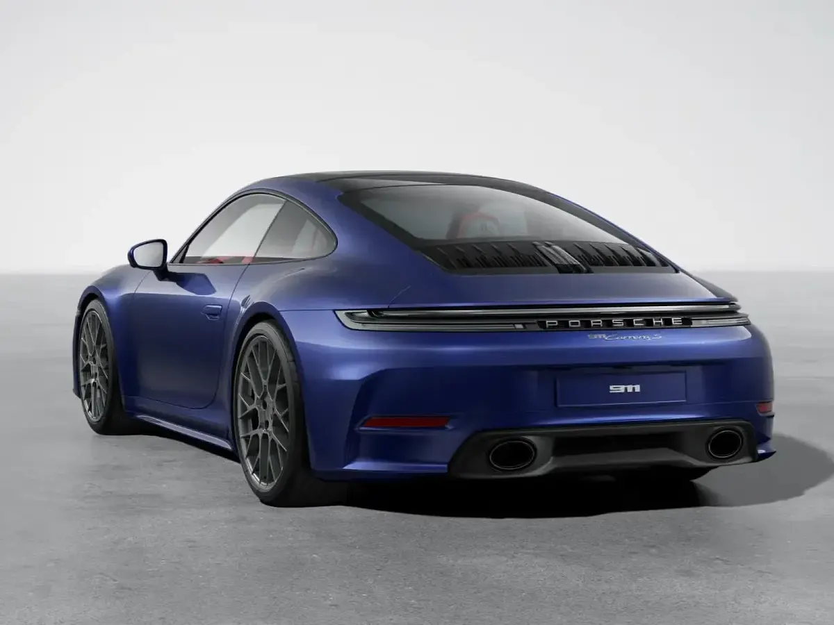 Nuova Porsche 911 2026 Blu genziana metallizzato