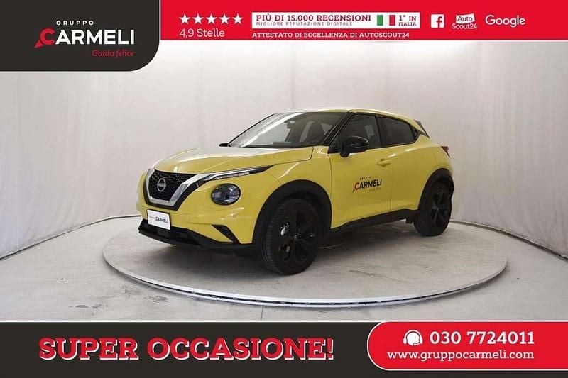 Usata Nissan Juke Tekna 114 CV (83 kW) 2025 Yellow pearl SUV
