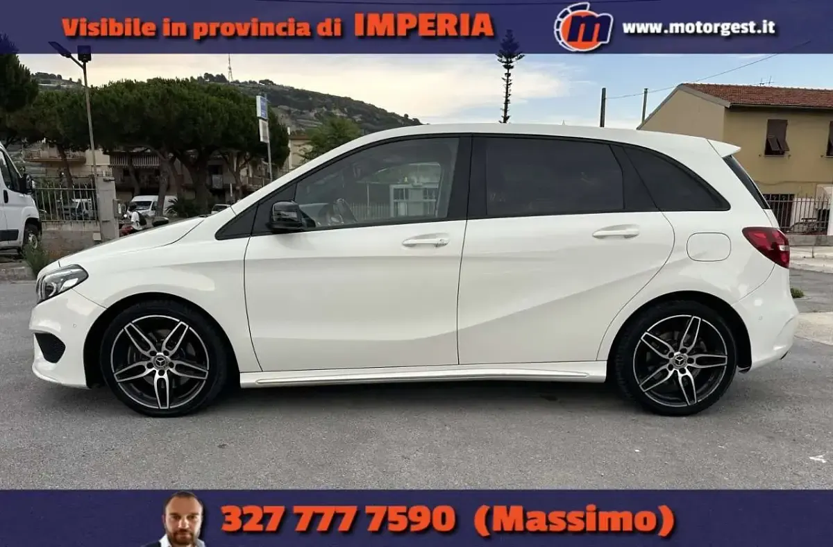 Usata Mercedes B220 Premium 177 CV (130 kW) 2017 Bianco Utilitaria