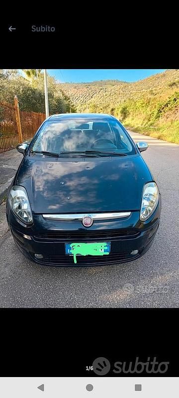 Usata Fiat Punto Evo 2010 Blu Utilitaria