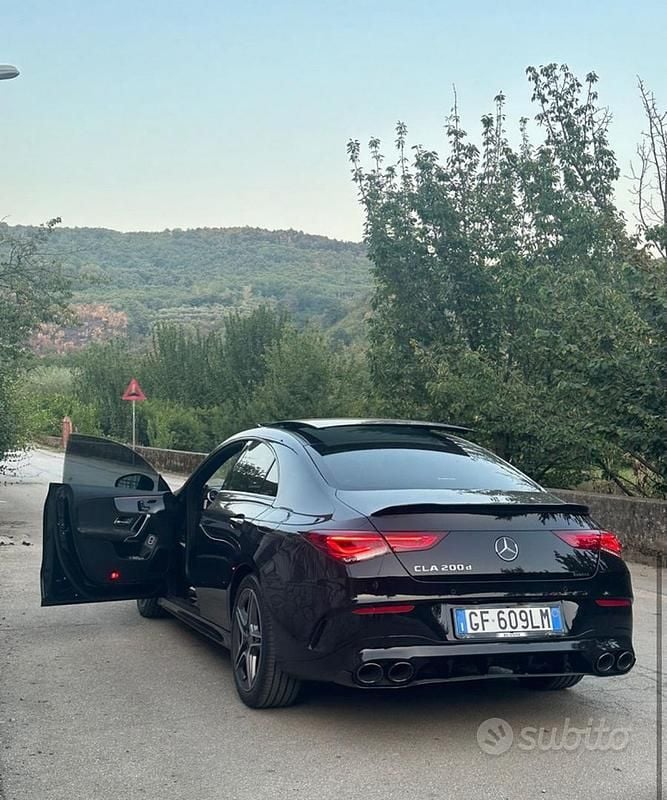 Usata Mercedes CLA200 Premium 163 CV (119 kW) 2020 Nero Berlina