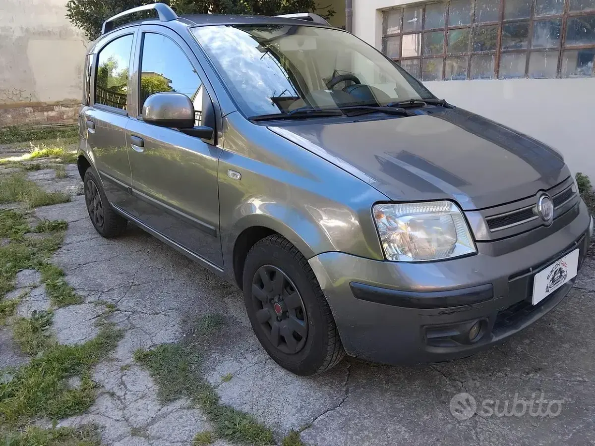 Usata Fiat Panda Dynamic 60 CV (44 kW) 2008 Grigio Utilitaria