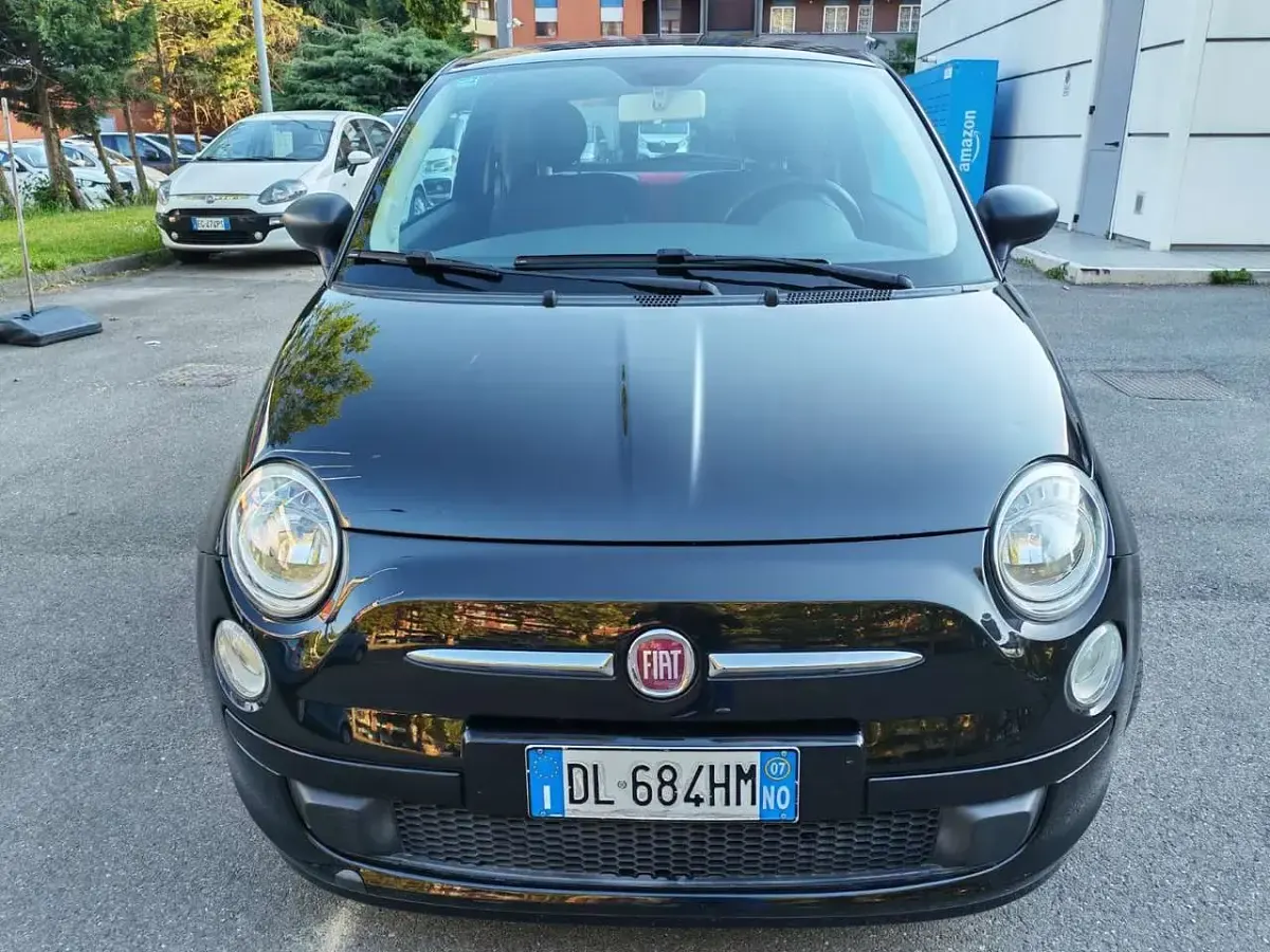 Usata Fiat 500 Pop 69 CV (50 kW) 2007 Nero Utilitaria