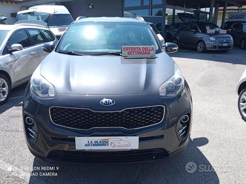 Usata Kia Sportage Sport 116 CV (85 kW) 2017 Nero SUV
