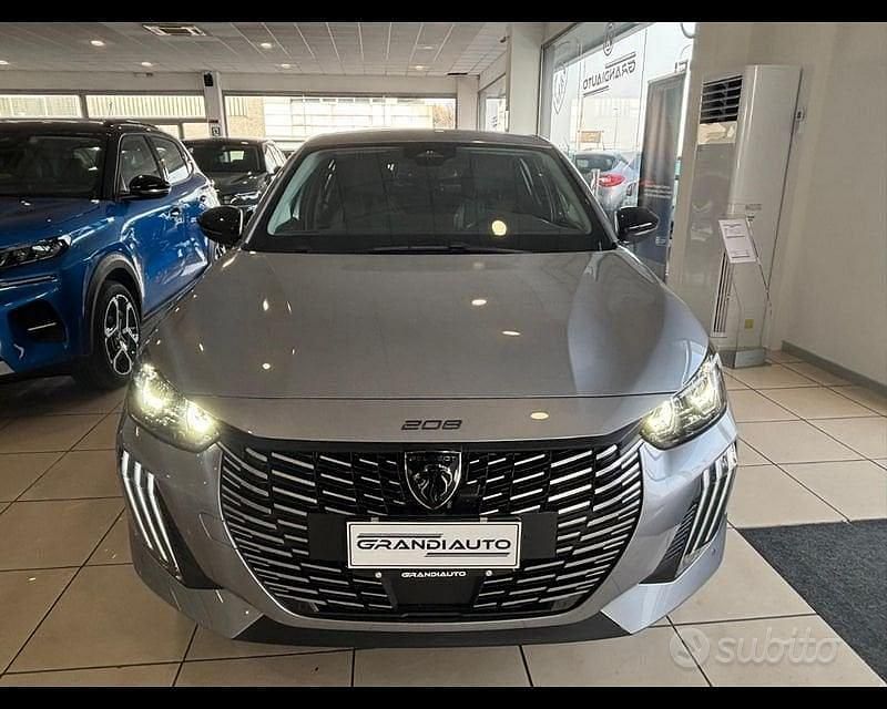 Nuova Peugeot 208 Allure 2025 Grigio Utilitaria