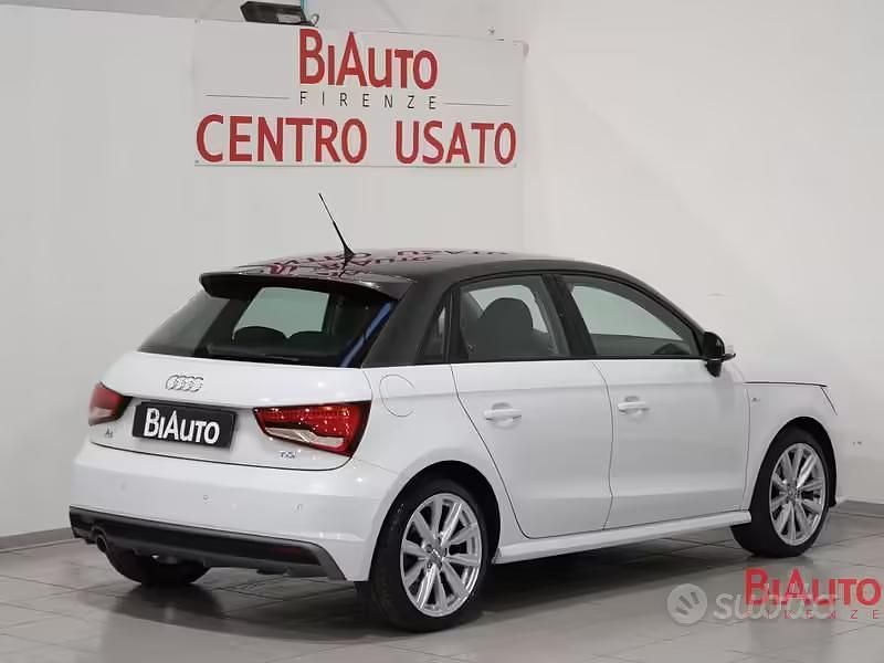 Usata Audi A1 Sportback S-Line 90 CV (66 kW) 2016 Bianco Utilitaria
