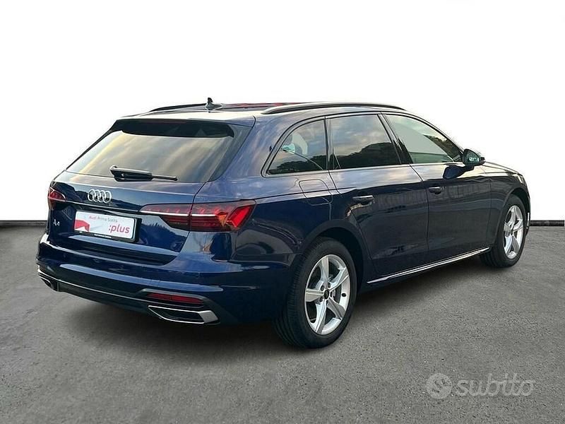 Usata Audi A4 Advanced Plus 163 CV (119 kW) 2024 Blu Station wagon