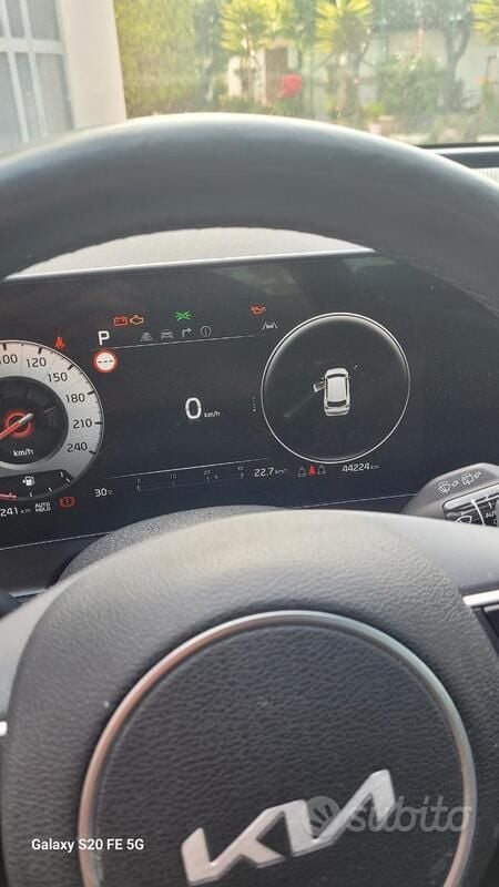 Usata Kia Sportage 180 CV (132 kW) 2022 Nero SUV