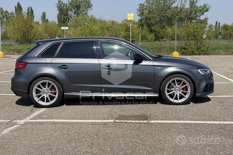 Usata Audi A3 Sportback Sport 184 CV (135 kW) 2016 Grigio Utilitaria