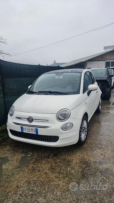 Usata Fiat 500 Lounge 69 CV (50 kW) 2018 Bianco Berlina