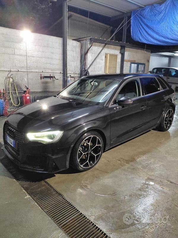 Usata Audi A3 150 CV (110 kW) 2014 Nero Berlina