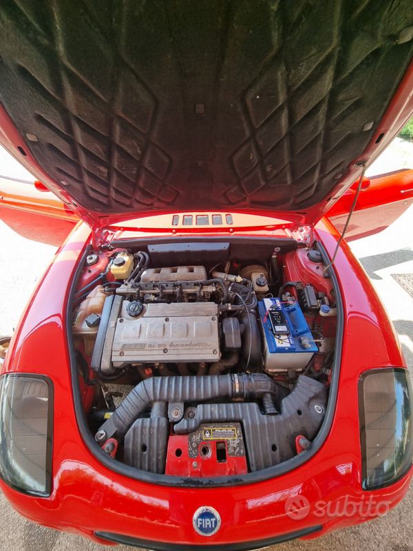 Usata Fiat Barchetta 131 CV (96 kW) 1997 Rosso Cabrio