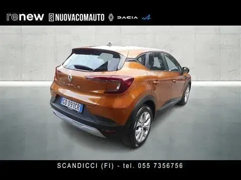 Usata Renault Captur Zen 100 CV (73 kW) 2021 Arancione SUV